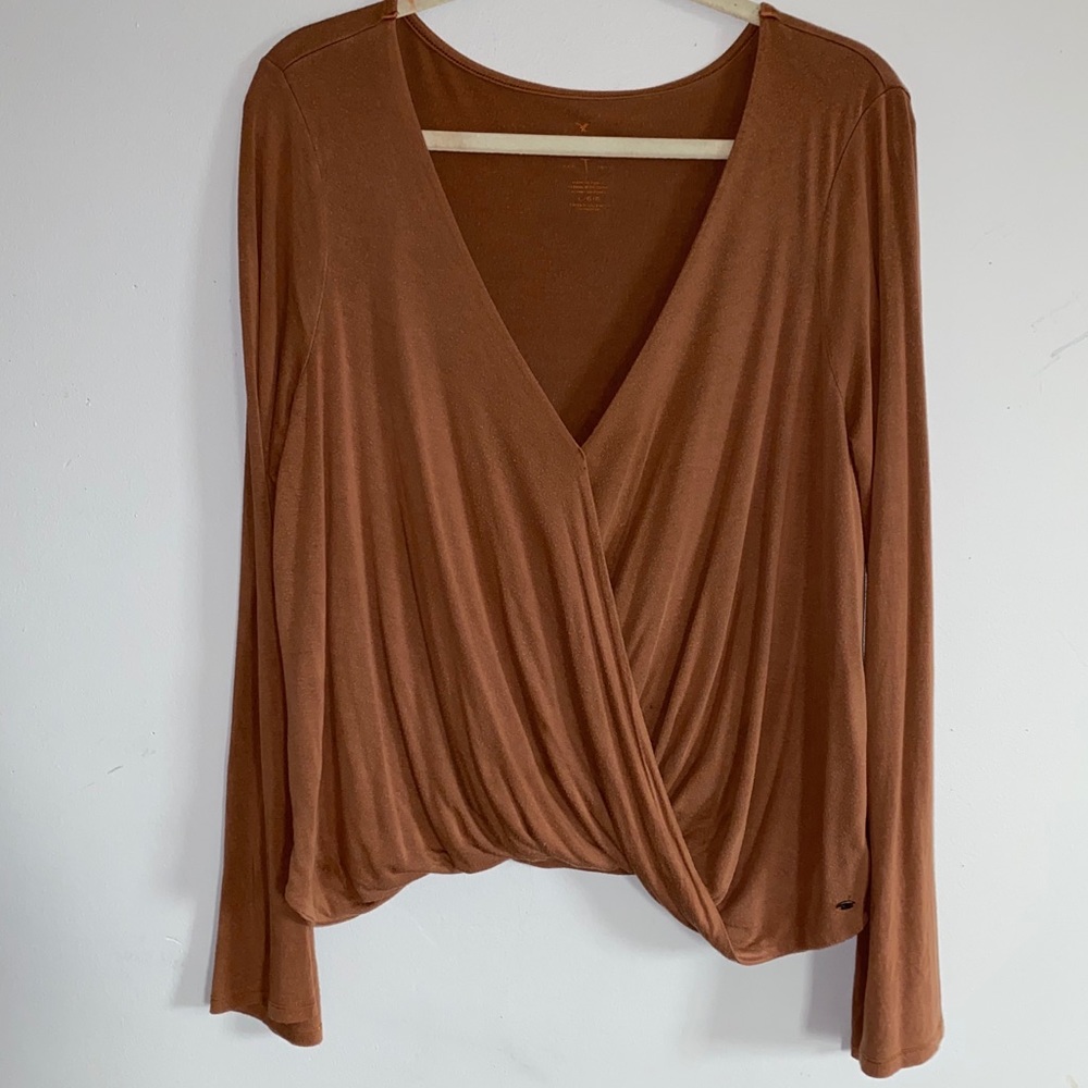Flat sleeve blouse